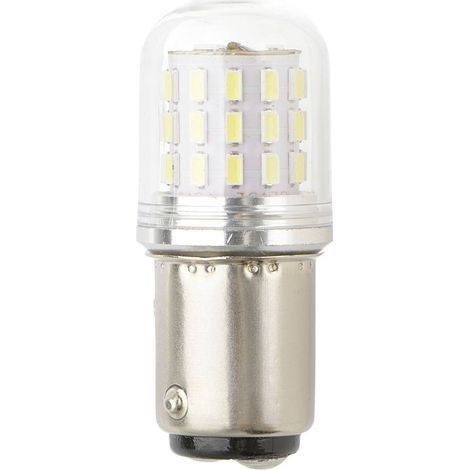 TRU COMPONENTS TC-13776180 Luce di segnalazione a LED Bianco BA15d 10 V/DC, 30 V/DC 250 lm