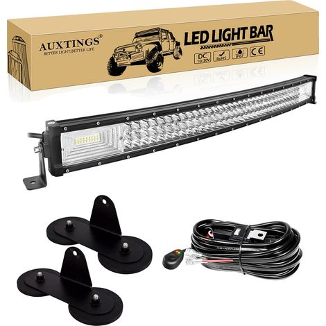 Barre lumineuse LED, conception étanche, sortie de haute luminosité, 32in Supports Fil (1/2)