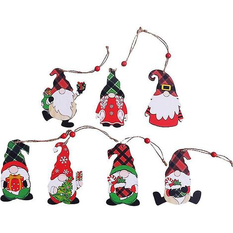 7-teilige Weihnachtsdekoration (1/3)