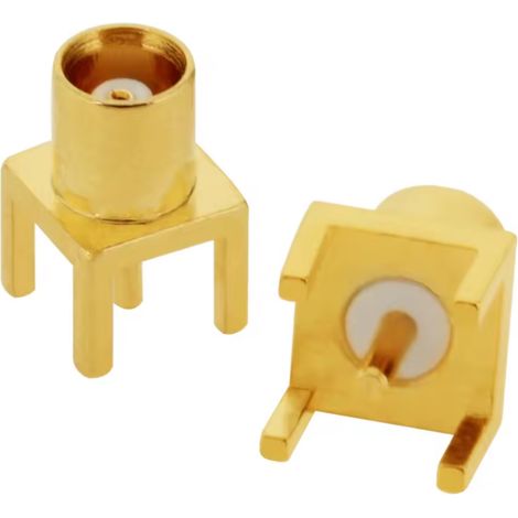 Connettore MMCX verticale su PCB
