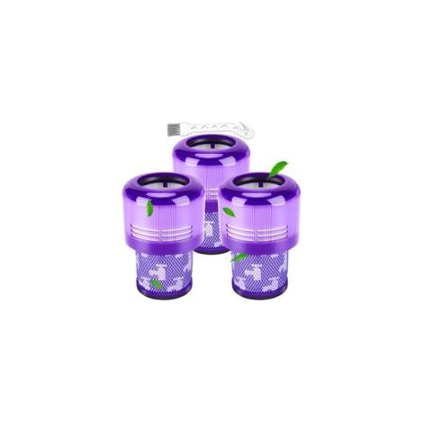Filtro per Dyson V11, confezione da 3 filtri di ricambio per aspirapolvere Dyson V11 V15 SV14 SV17 SV22 Detect Animal Absolute Extra Pro Torque Drive Motorhead, sostituisce DY-970013-02 - Crezuo