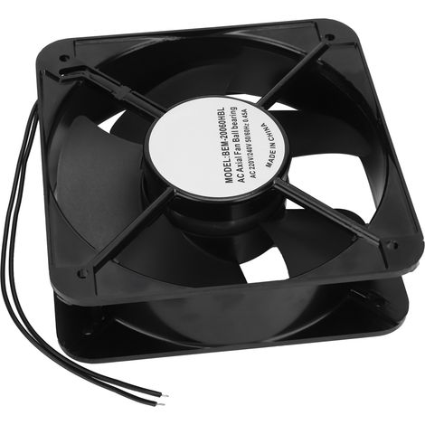 Ventilateur à roulement à billes BERM, cadre en magnésium BEM-20060HBL, AC220V/240V pour la dissipation de chaleur (1/5)