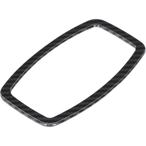 Carbon Fiber Style Commutateur Réglage Phare Garniture Cache Compatible Ford F-150 15-20 (1/5)