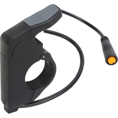 Poignée d'accélérateur à pouce pour vélo électrique, fixation rapide, compatible avec les guidons gauche et droit Bafang BBS01 02 BBSHD (référence 0915). (1/5)