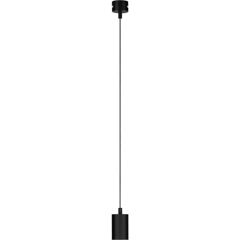 [NEUWERTIG] B-Ware Nova Luce Schienensystem Pendelleuchte Hängelampe Up Rail Led Schwarz Metall