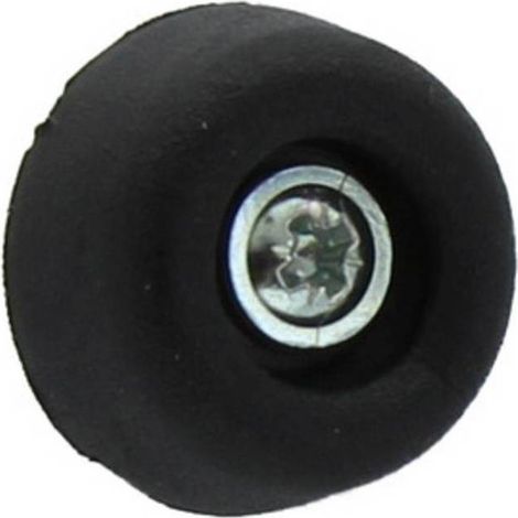 20 x SOTTOSEDIA A CONO C/VITE NERO 30 MM CONF 8 PZ
