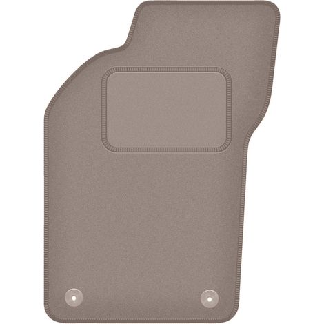 Alfombrilla de conductor beige para Alfa Romeo 155 sedán (1995-1999)
