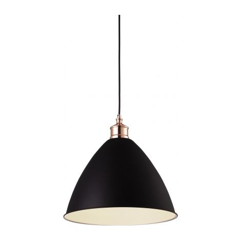 Lámpara colgante negra Watso K-8005A-1 BK