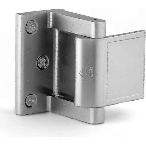 Renfort de porte haute sécurité pour ouverture vers l'intérieur avec verrou de confidentialité et résistance accrue (1/4)