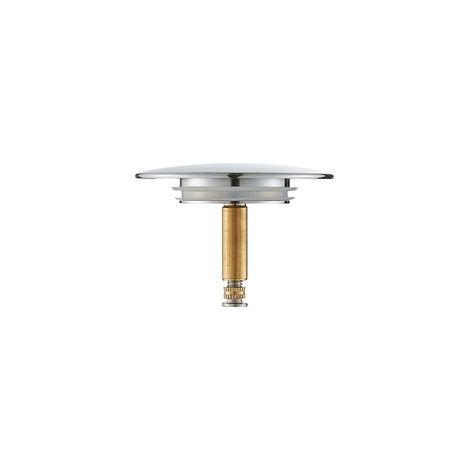 Bouchon de vidange baignoire 70 mm Cuivre résistant aux détergents Étanchéité optimale avec joint en caoutchouc Installation rapide sans outils (1/5)