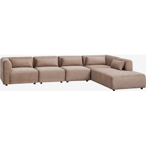 SKLUM Fogler 5-teiliges modulares Sofa mit rechter Chaiselongue                                   