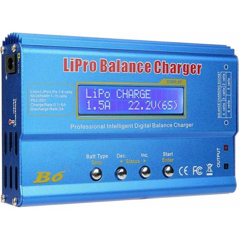 Tout nouveau chargeur de balance de batterie RC Lipo NiMh a ecran LCDnumerique (1/5)