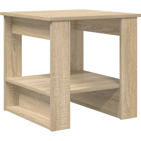 Couchtisch Sonoma-Eiche 51 x 50 x 50 cm Holzwerkstoff vidaXL (1/5)