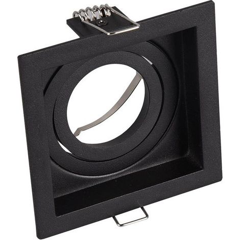 Illuminazione da Incasso da Interno a LED in Metallo Nero Opaco