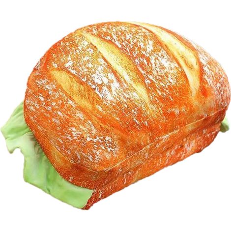 Multifunktionales Dekokissen in Hamburgerform, Füllung aus Plüsch und PP-Baumwolle, Stützkissen für Valentinstag und Geburtstage, Spielzeugtyp 2, 55 cm/21,7 Zoll (1/5)