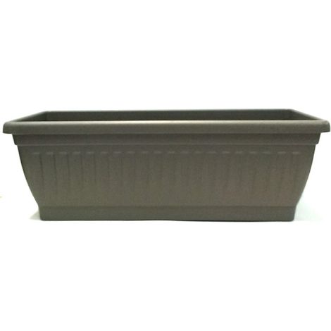 Cassetta Con Sottocassetta In Plastica 60cm Antracite Firenze