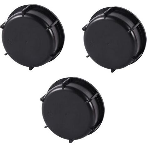 Lot de 3 S100x8 IBC Bouchon Cuve,Raccords Robinet Tuyau ,Raccord Cuve 1000 litres,pour Vanne Cuve 1000l,Reservoir eau de Pluie,Conteneur (1/4)