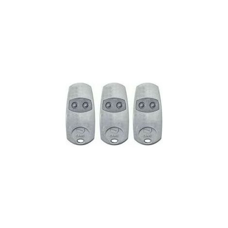 CAME TOP432EE Original Remote Control 3-Pack, 433.92 MHz Fixed Code, 2-Channel Gate and Garage Door Transmitter (1/3)