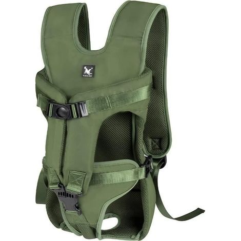Hunde-Tragerucksack - Grün - XL