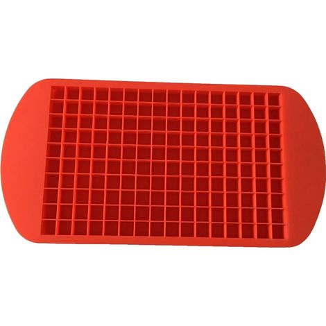 Eiswürfelschale, Lebensmittelechtes Silikon, Umweltfreundliches Design, 3Stk-Rot, 1Stk-d (1/2)