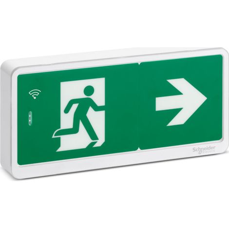 Schneider Electric OVA59130 Exiway Light Bloc de secours Evacuation IP42 SATI LINK