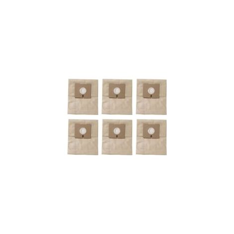 Sacs de remplacement compatibles avec les aspirateurs pour Bissell Zing série 4122 2154A 2154W, remplacement pour la pièce no. 2138425, 213-8425 - lot de 6 (1/4)