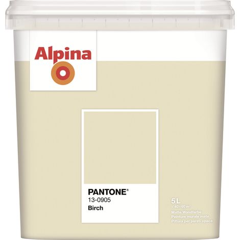 Alpina Wandfarbe Pantone matt birch 5 L Innen