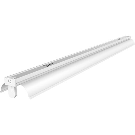 Noxion Réglette Click Réflecteur V2 LED T8  Convient pour 1x