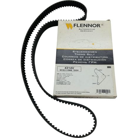 4314v flennor cinghia distribuzione  denti 152 x 25 mm (1/4)