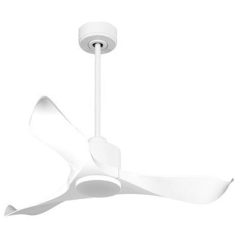 Modulo de KlassFan - Ventilateur de plafond DC sans Lumière Blanc pales blanches, thermostat idéal 10 à 15 m² KlDC4SlimP1Wi (1/5)