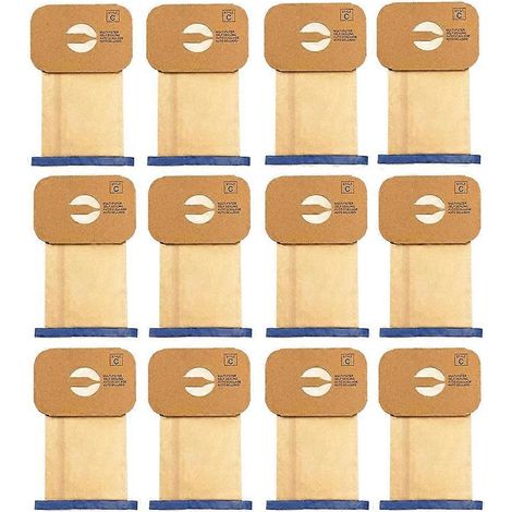 Sacs de rechange pour aspirateur traîneau Electrolux type C (12 pièces) (1/5)