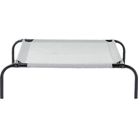 Erhöhtes, kühlendes Haustierbett für Hunde – Größe , Textil, Grau, L 53 x B 53 x H 15 cm (1/4)