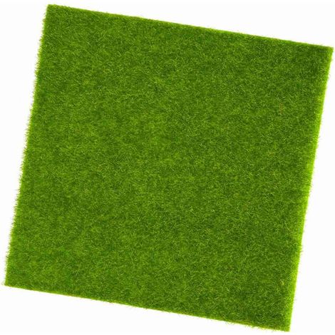 Artificial Grass Mat, 2 Sizes: 6x6 and 12x12 Inches, Fake (1/5)