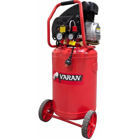 Varan Motors - LFL40 Vertikaler Luftkompressor 40 Liter 2 PS 1500W 2800 U/min 150 L/min 8 Bar