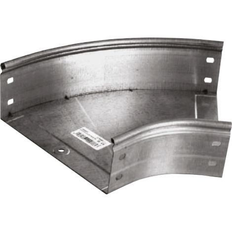 Curva piana 45 passerella portacavi acciaio zincato sati cpo45 s5 h50 b150 1040004