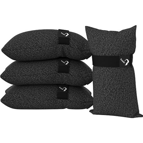 Bolsas de arena rectas rellenables para exterior, bolsas de peso rellenables de 33-55 libras para sombrillas, sombrillas excéntricas y accesorios de jardín (1/5)
