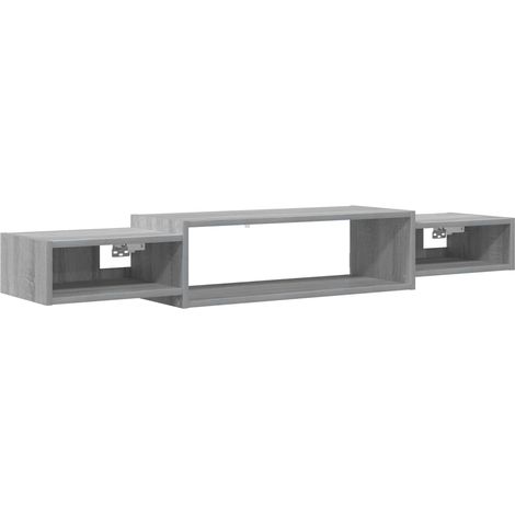 Wall-mounted TV Cabinet Wall-Mounted Grey Sonoma vidaXL (1/5)