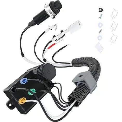 Kit de bouton d'allumage pour barbecue 69851 compatible avec les barbecues Spirit séries 220, 320, 330 et 335 pièce détachée 7643 : allumeur pour barbecue. (1/5)