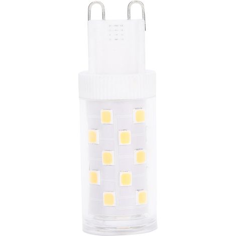 Lot de 10 ampoules LED G9 4W 33 LED à économie d'énergie pour plafonnier, applique murale ou lampe de table (lumière blanche) (1/5)