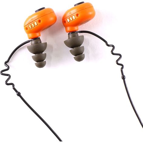 Protection auditive active/bouchons d'oreilles 3M Peltor EEP-100 EU OR Orange (1/2)