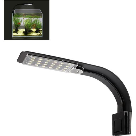 Lampe LED ultra-mince 10 W pour aquarium avec pince (1/5)