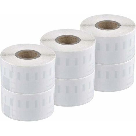 6 rolls 99012 36 x 89 mm Address labels compatible with Dymo LabelWriter 450 Turbo/Twin Turbo/Duo & Seiko SLP label printers (1/4)