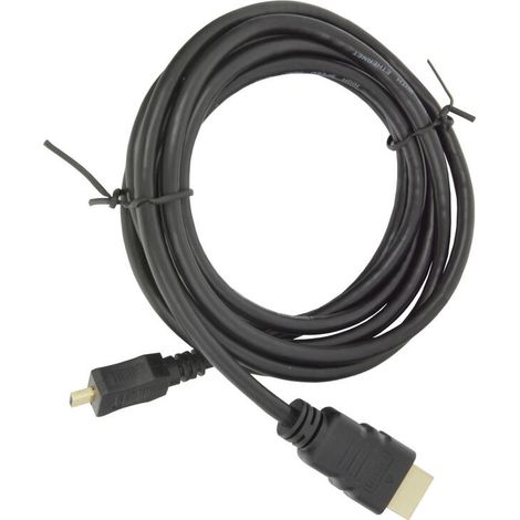 Cable HDMI/Micro HDMI Akyga AK-HD-18R de 1,4" Full HD 4K 1080P, cable de vídeo de 1,5 m