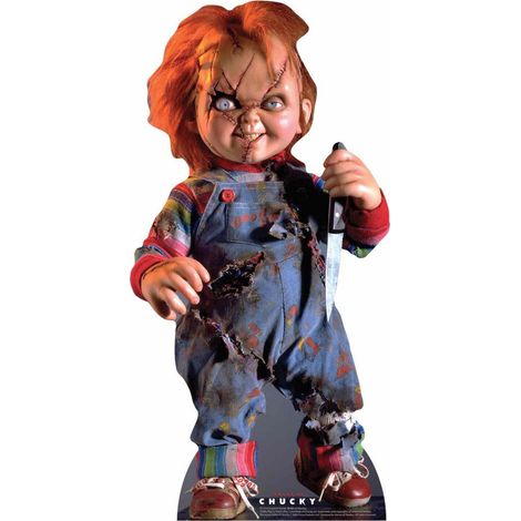 Figurine en carton Scarred Chucky Doll 75 cm (1/5)