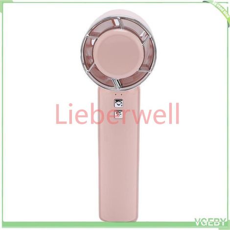 Ventilateur portatif , FAFEICY , Rechargeable USB , 5 vitesses , Clip d'alpinisme , Rose (1/5)