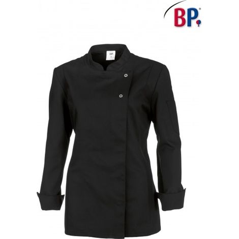 BP Damen Kochjacke 1544-400-32 Gr. L schwarz