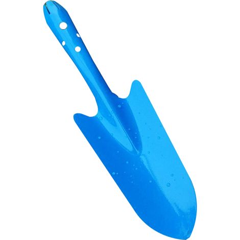 Petite pelle en fer pour planter des fleurs, pelle en fer épais avec manche en fer relié, outils de jardinage (1/5)