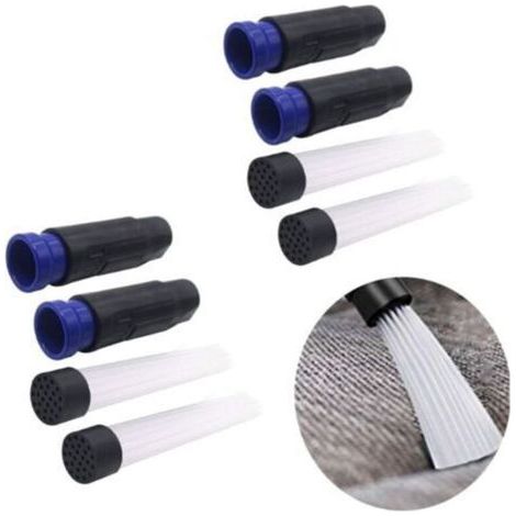 Lot de 4 Tubes de Paille pour Aspirateur Multifonctions Décapant de Brosse à Poussière, Accessoire d'Aspirateur Universel Portable Outils de Nettoyage Ménagers (1/5)