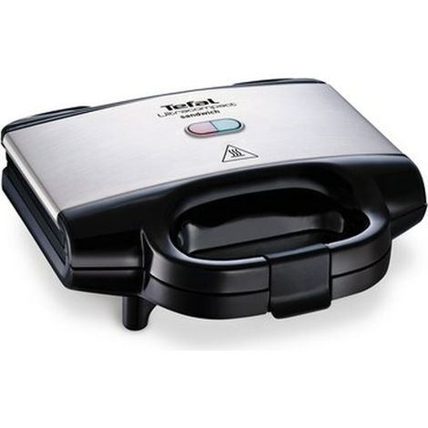 Tefal ULTRACOMPACT sandwichera 700 W Negro, Acero inoxidable (1/4)