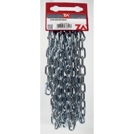 CATENA GENOVESE ZINCATA PRETAGL 5 MM N21 2,5 M